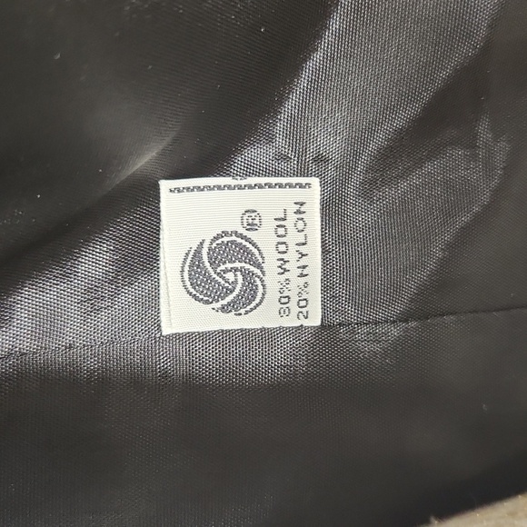 Career CG Guild Blazer Wool Blend Grey Lined Pockets Women Size M Office Busines - Picture 11 of 13